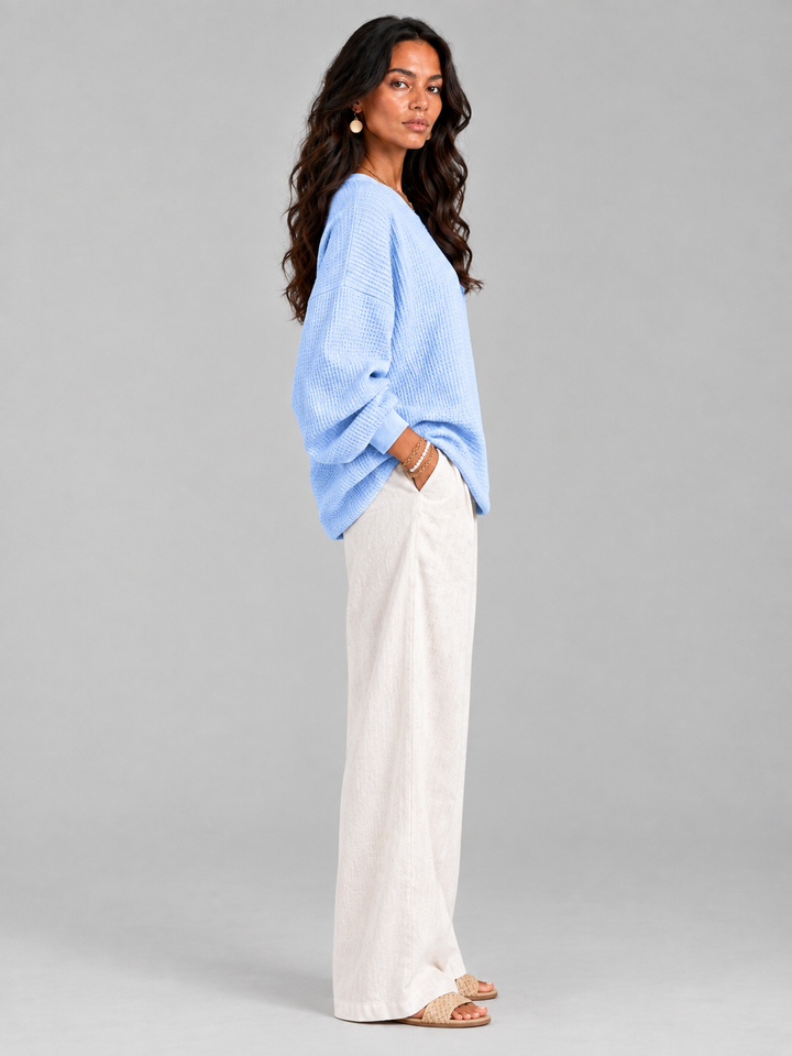 Naomi™ | Classic Waffle Knit Jumper