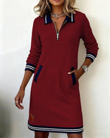Séverine™ | Robe à manches longues
