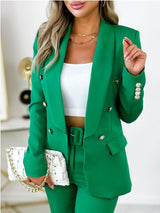 Iconico abito slim fit elegante