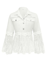 Camille™ | Veste à empiècements en dentelle