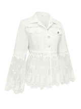 Camille™ | Veste à empiècements en dentelle