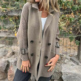 Isaline™ | Cappotto doppiopetto di media lunghezza