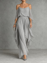 Isabela™ | Ensemble chic en chiffon fluide